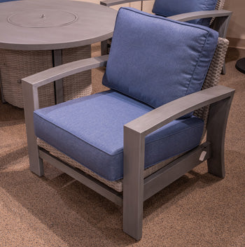 Half Moon Beach Outdoor Spring Lounge Chair - Abundant Home Collections