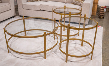 Pearlox Table (Set of 3) - Abundant Home Collections