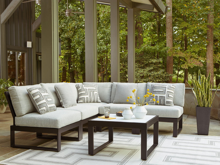 Beachloft Outdoor Seating Set - Abundant Home Collections
