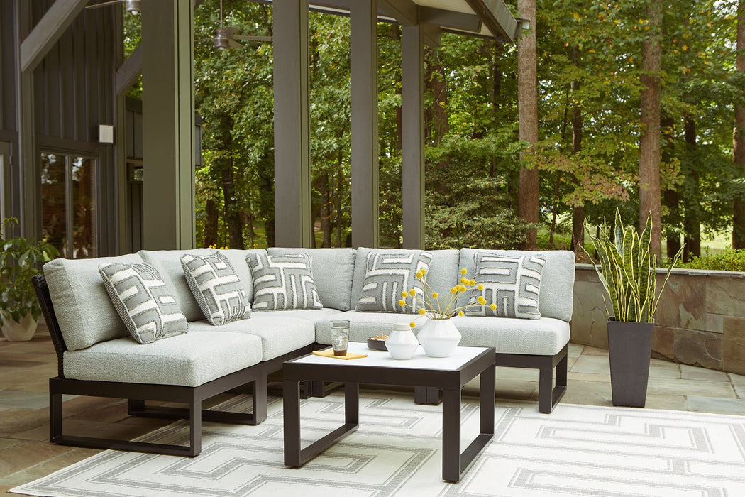 Beachloft Outdoor Sectional - Abundant Home Collections