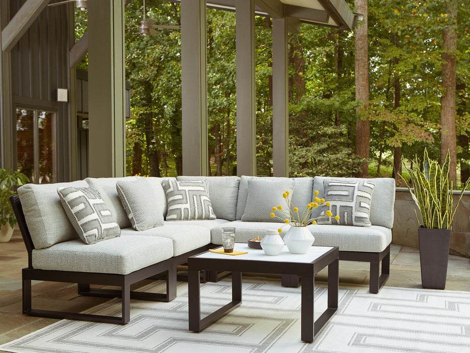 Beachloft Outdoor Sectional - Abundant Home Collections
