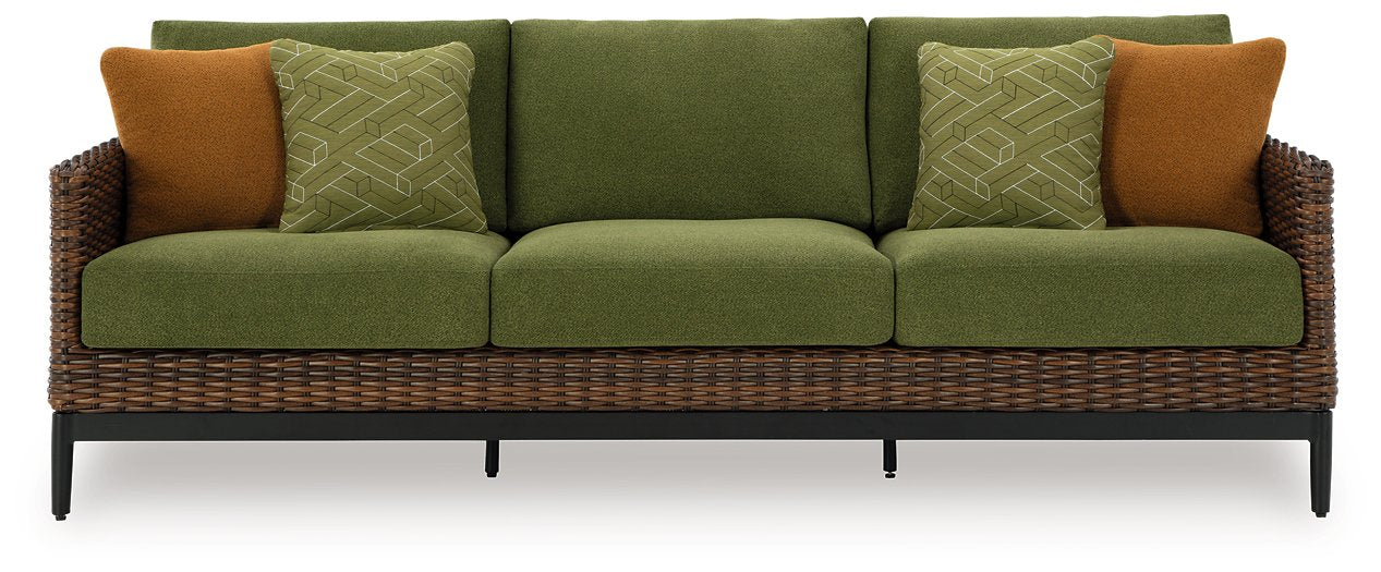 Horizon Hall Outdoor Sofa with Cushion - Abundant Home Collections