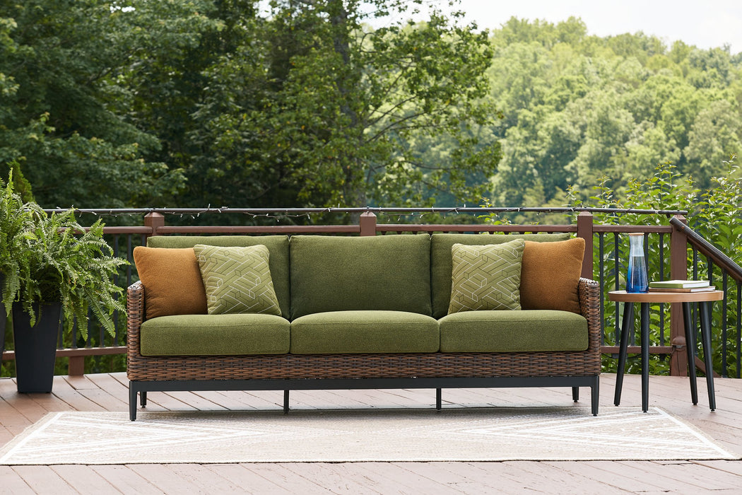 Horizon Hall Outdoor Sofa with Cushion - Abundant Home Collections