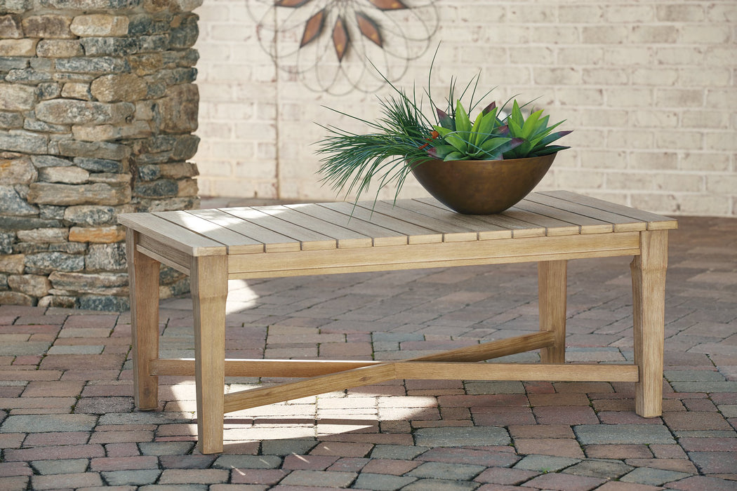 Carter Hall Outdoor Coffee Table - Abundant Home Collections