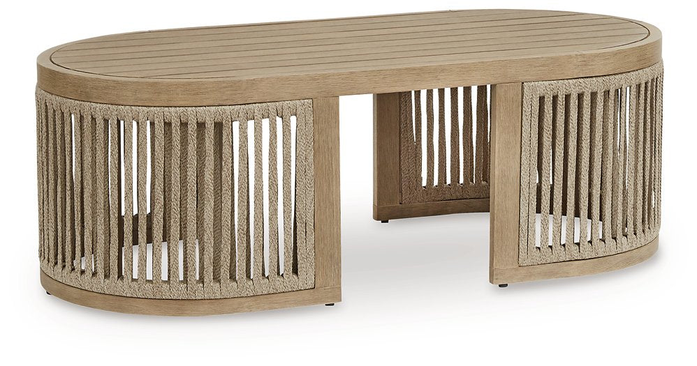 Serena Shores Outdoor Coffee Table - Abundant Home Collections