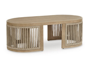 Serena Shores Outdoor Coffee Table - Abundant Home Collections