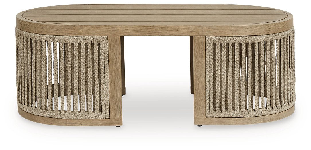 Serena Shores Outdoor Coffee Table - Abundant Home Collections