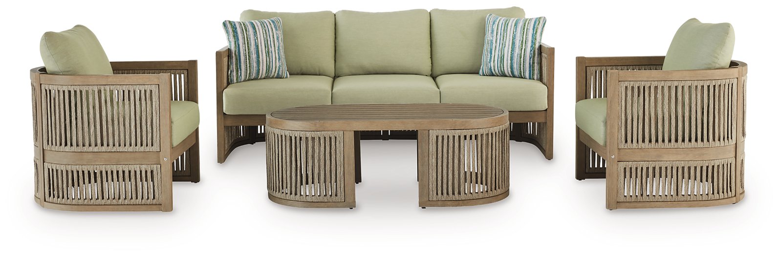 Serena Shores Outdoor Seating Set - Abundant Home Collections