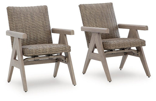 Cliff Trails Outdoor Rocking Arm Chair (Set of 2) - Abundant Home Collections
