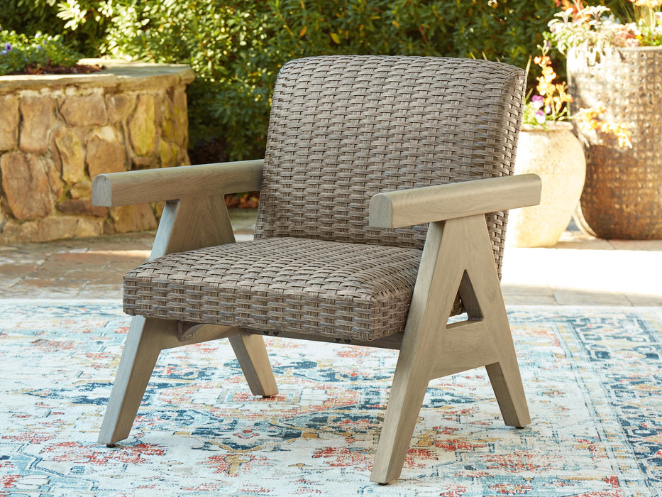 Cliff Trails Outdoor Rocking Lounge Chair - Abundant Home Collections