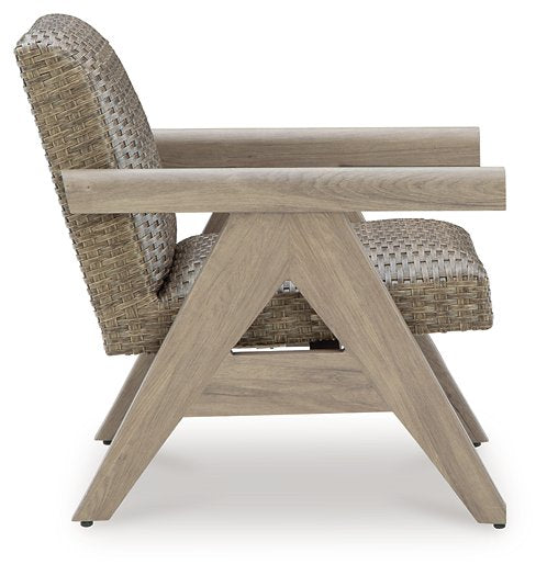 Cliff Trails Outdoor Rocking Lounge Chair - Abundant Home Collections