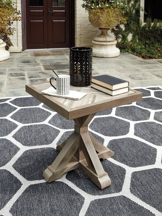 Beachcroft Outdoor End Table - Abundant Home Collections