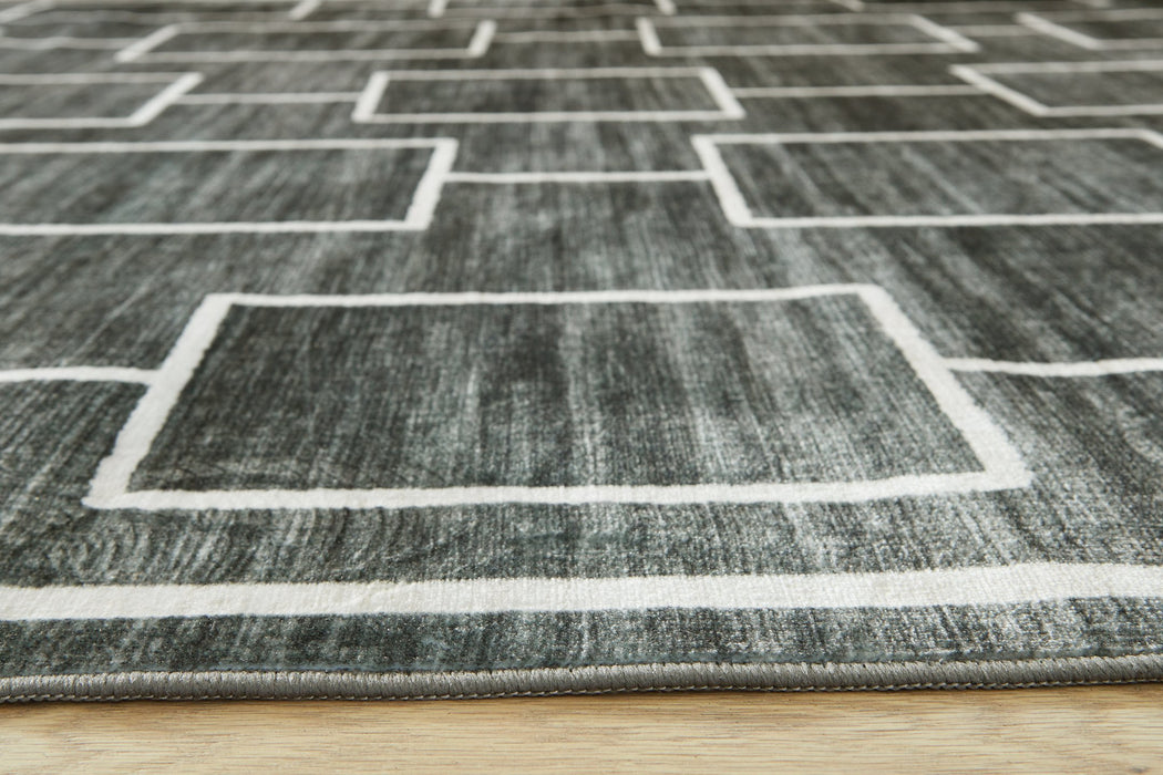 Elderland Washable 7'6" x 9'6" Area Rug - Abundant Home Collections