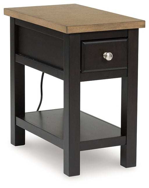 Drazmine Chairside End Table - Abundant Home Collections