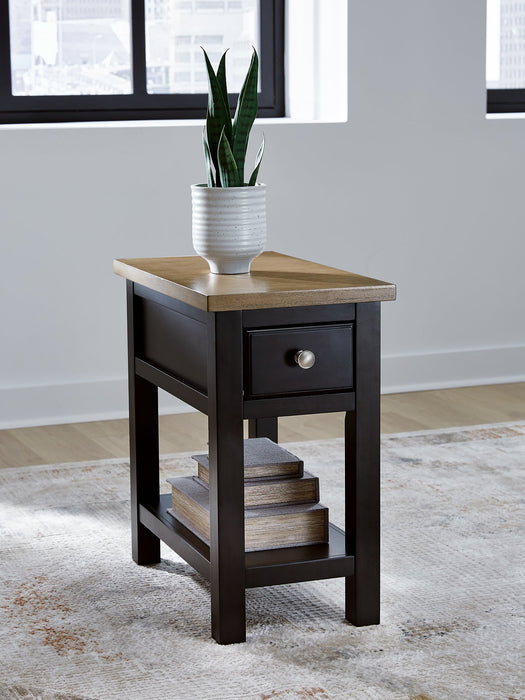 Drazmine Chairside End Table - Abundant Home Collections