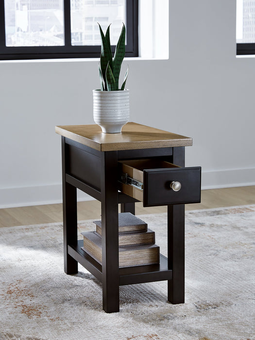 Drazmine Chairside End Table - Abundant Home Collections