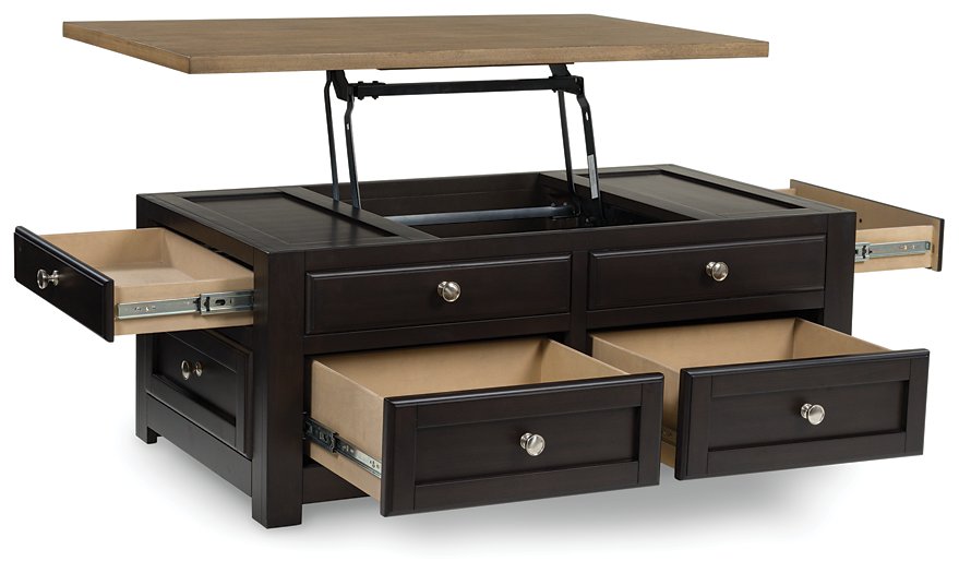 Drazmine Lift-Top Coffee Table - Abundant Home Collections