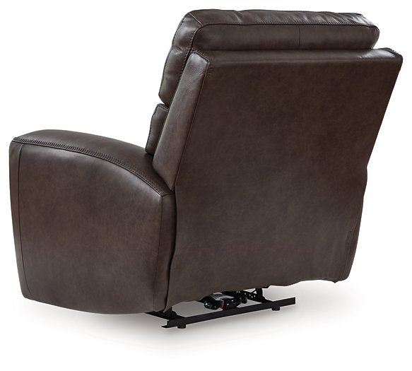 Crossplex Power Recliner - Abundant Home Collections