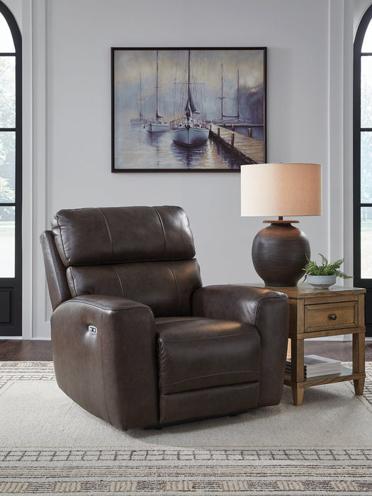 Crossplex Power Recliner - Abundant Home Collections