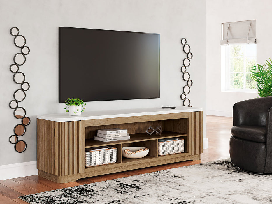 Camdill 80" TV Stand - Abundant Home Collections