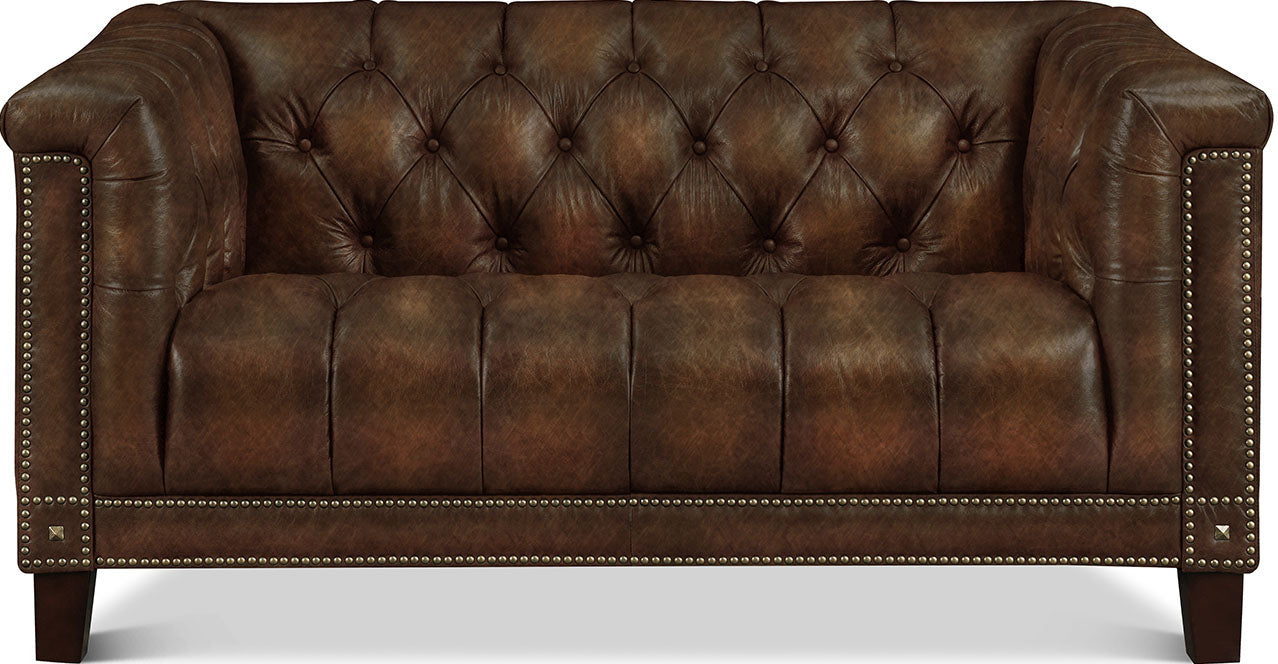 Picadilly Leather Loveseat