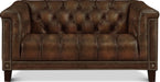 Picadilly Leather Loveseat