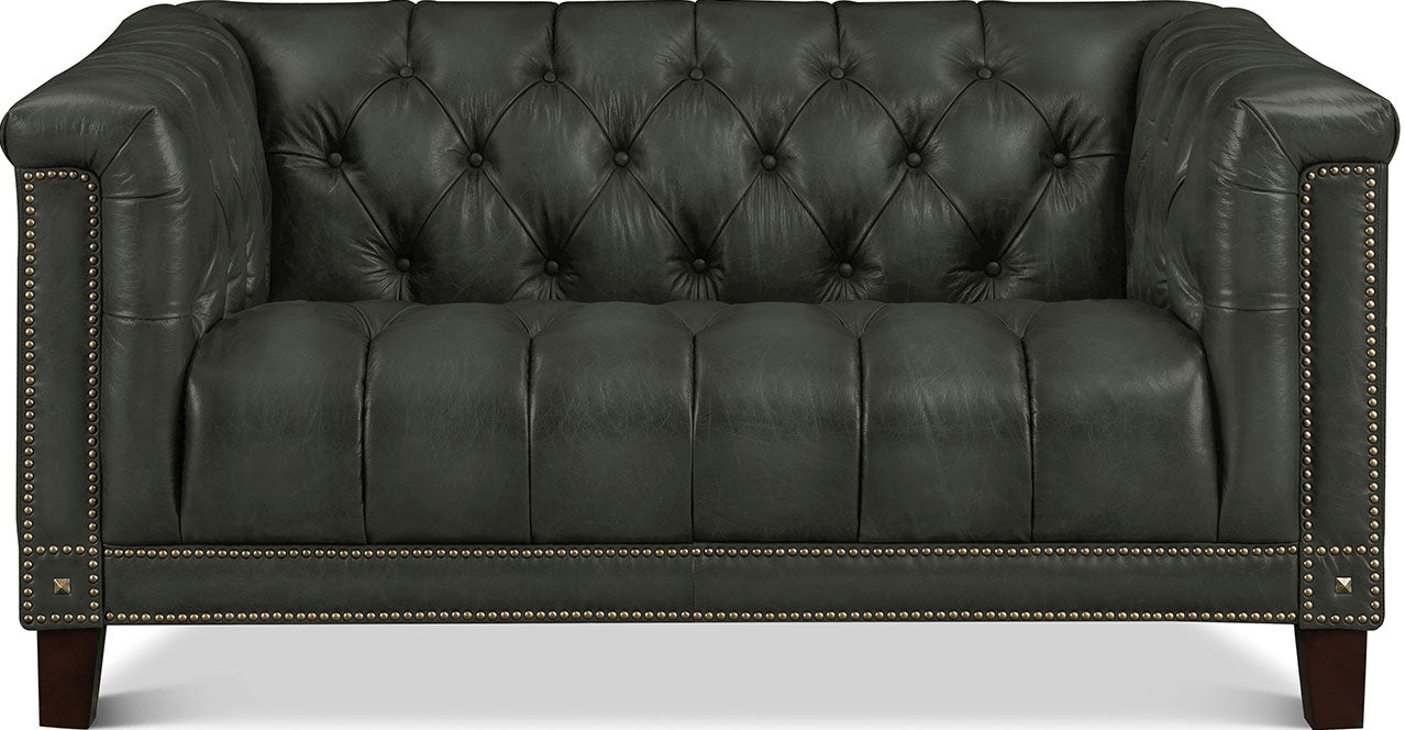 Picadilly Leather Loveseat