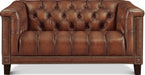 Picadilly Leather Loveseat