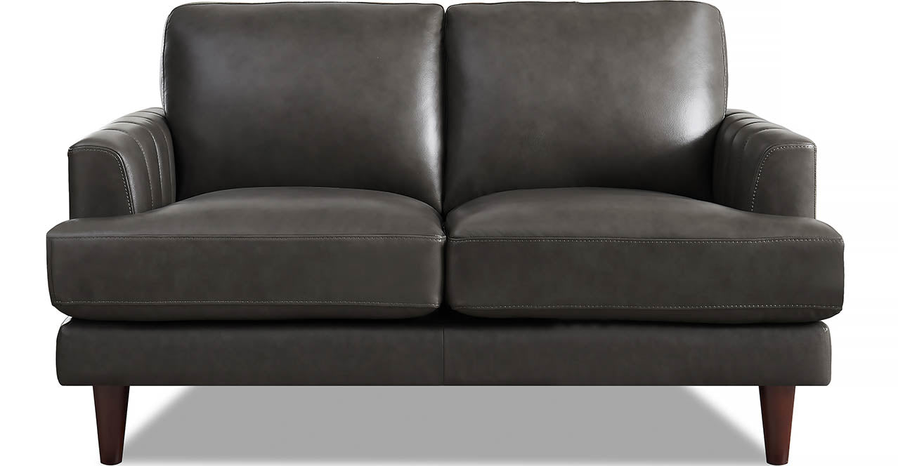 Cassia Leather Loveseat
