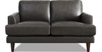 Cassia Leather Loveseat