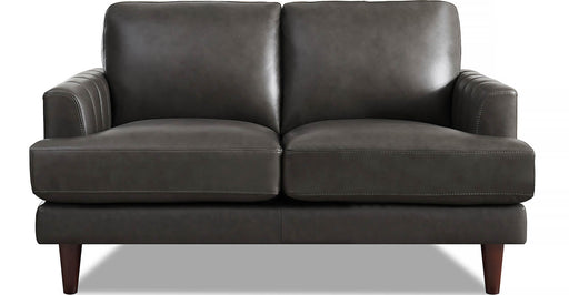 Cassia Leather Loveseat