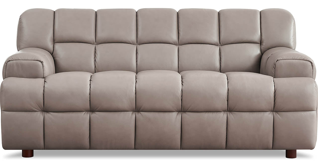 Rubix Leather Loveseat