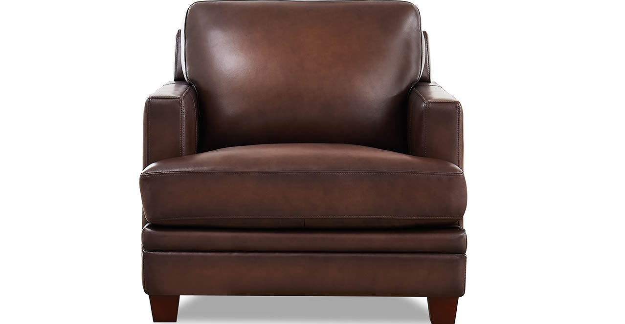 Bari Leather Loveseat