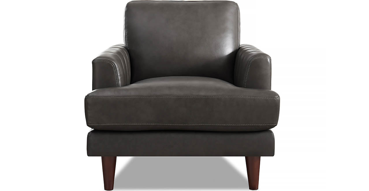 Cassia Leather Loveseat
