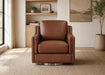 Bella Swivel Leather Chair