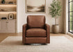 Ashby Swivel Leather Chair