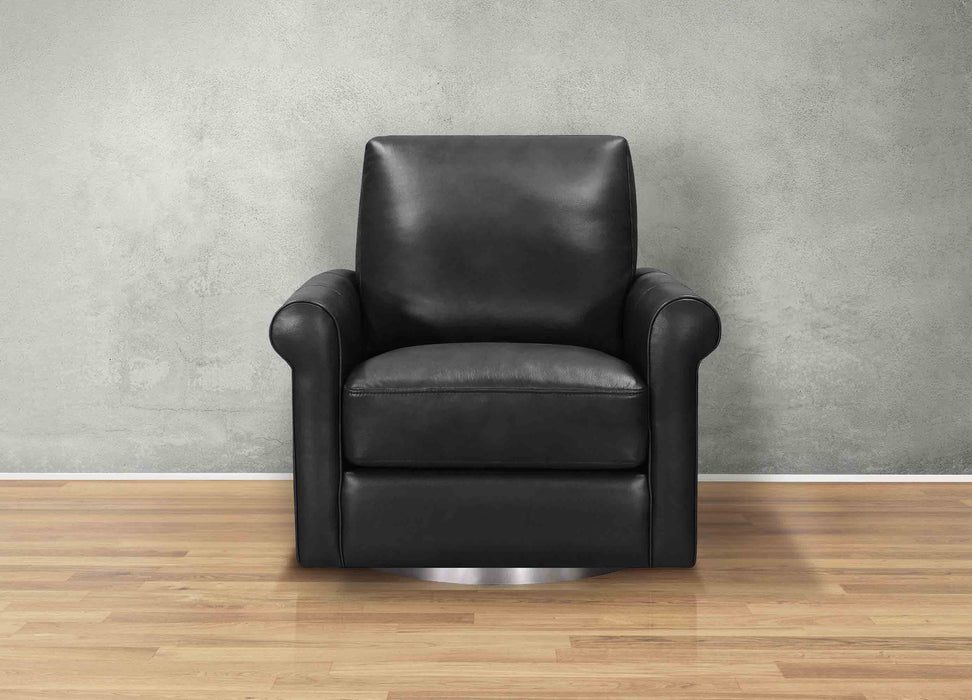 Laguna Swivel Leather Chair