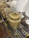 Light brown ceramic pot