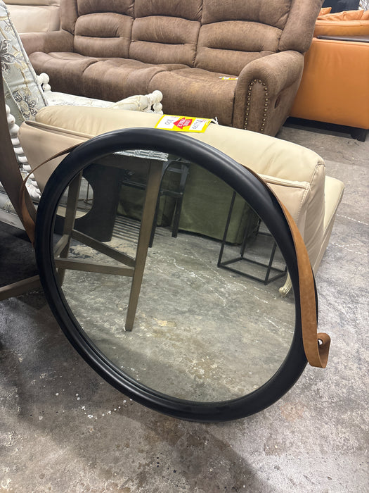 Black Mirror with Leather Strap from Clive Daniel