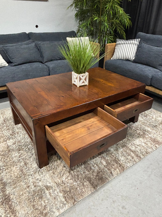 Solid Wood Coffee Table & End Table! Very High-End! - Abundant Home Collections