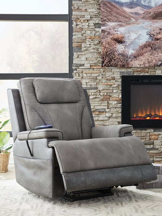 4Z-Peaceful Pause Power Lift Recliner - Abundant Home Collections