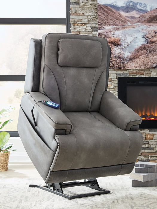 4Z-Peaceful Pause Power Lift Recliner - Abundant Home Collections