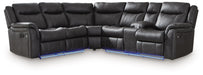 Sultan Meadow Reclining Sectional - Abundant Home Collections