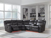 Sultan Meadow Reclining Sectional - Abundant Home Collections