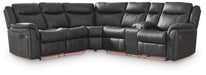 Sultan Meadow Reclining Sectional - Abundant Home Collections