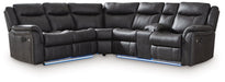 Sultan Meadow Reclining Sectional - Abundant Home Collections