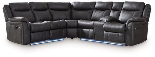 Sultan Meadow Reclining Sectional - Abundant Home Collections