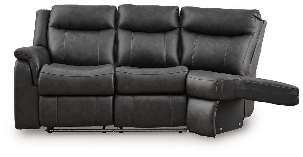 Sultan Meadow Reclining Sectional - Abundant Home Collections