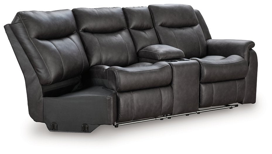 Sultan Meadow Reclining Sectional - Abundant Home Collections