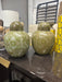 Green ceramic pot set